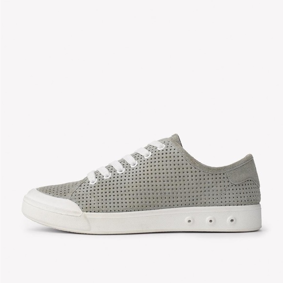 Rag & Bone New York Standard Issue Perforated Leather Sneakers - Picture 1 of 9